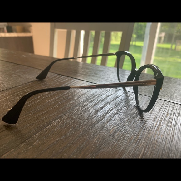 Prada Frames w/ Clear Non-Prescription Lenses - Picture 3 of 5